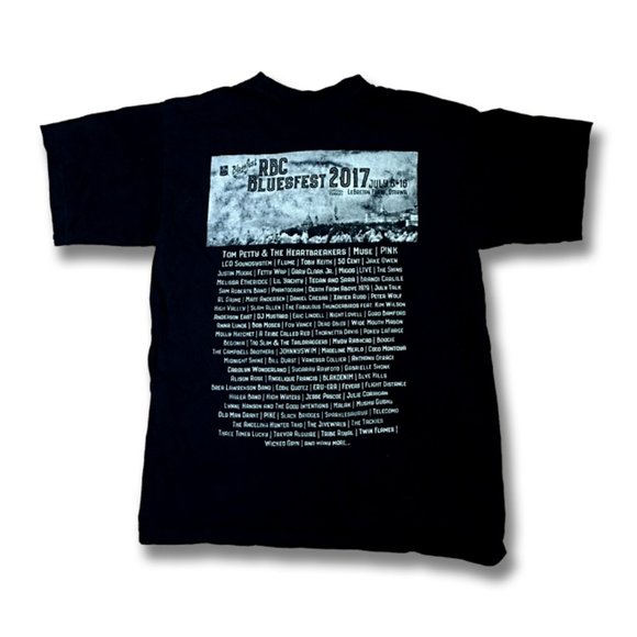 MUSE - 2017 RBC OTTAWA, CANADA BLUESFEST CONCERT TOUR T-SHIRT / SIZE SMALL - Picture 2 of 2